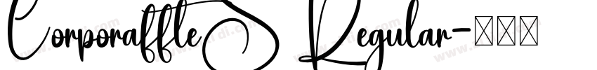 CorporaffteS Regular字体转换